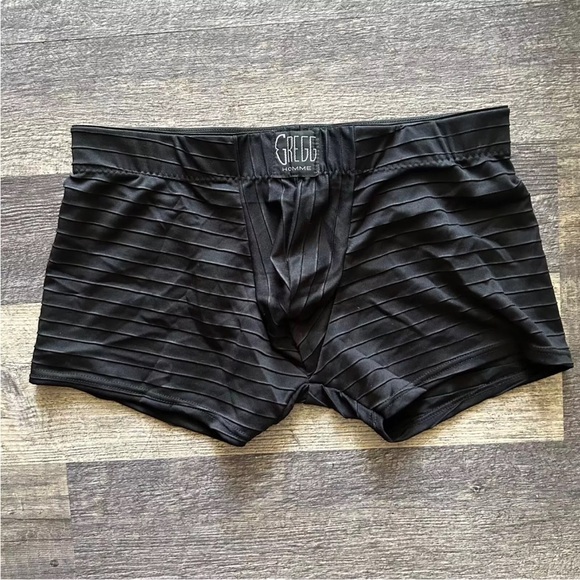 Gregg Homme Ribbed Boxer Brief w/Pouch. Men's S, NWOT Never Worn, Excellent Cond